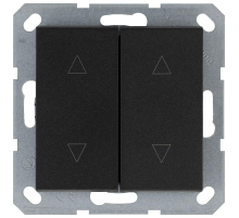 Выключатель двухклавишный Jasmart G3028B