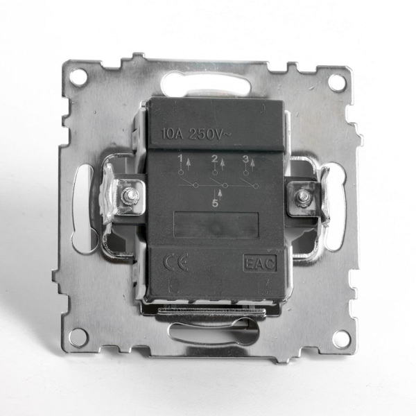 Выключатель трехклавишный Stekker Катрин GLS10-7108-02 шампань 49174