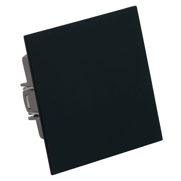 Выключатель 1-клавишный (механизм), Stekker, 250В, 10А Мия, RSW10-3103-05, черный бархат 50442