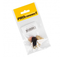 Выключатель для настенного светильника с цепочкой 270 мм «Gold» индивидуальная упаковка 1 шт. PROCONNECT 32-0102-9