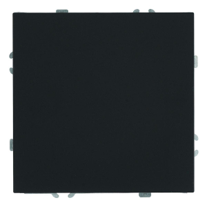 Выключатель 1-клавишный (механизм), СЗК, Stekker, 250В, 10А Эмили, RSW10-5103-05ZK, черный уголь, soft touch 50246