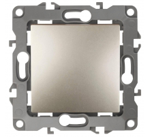 Кнопка ЭРА 12 10AX 250V шампань 12-1111-04 Б0047833