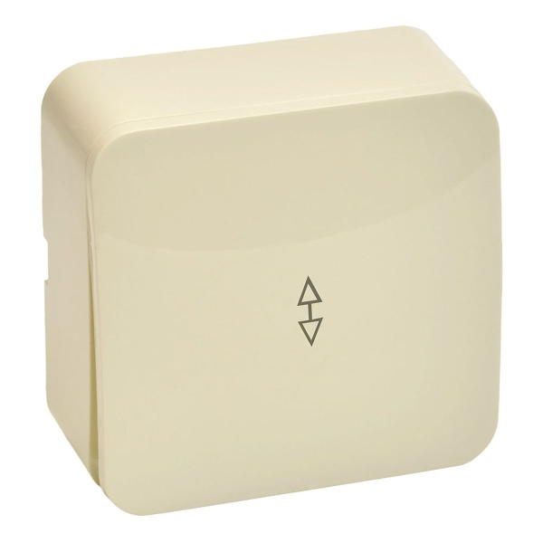 Переключатель одноклавишный Stekker слоновая кость MSW10-12-04 49478