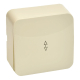 Переключатель одноклавишный Stekker слоновая кость MSW10-12-04 49478