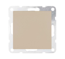 Переключатель 1-кл., на 2 направления LK Studio 16 A, 250 B (шампань) LK80, 840306-1