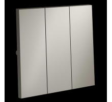 Клавиши для выключателя/переключателя трехклавишного S70 (кашемир) Voltum VLS000503