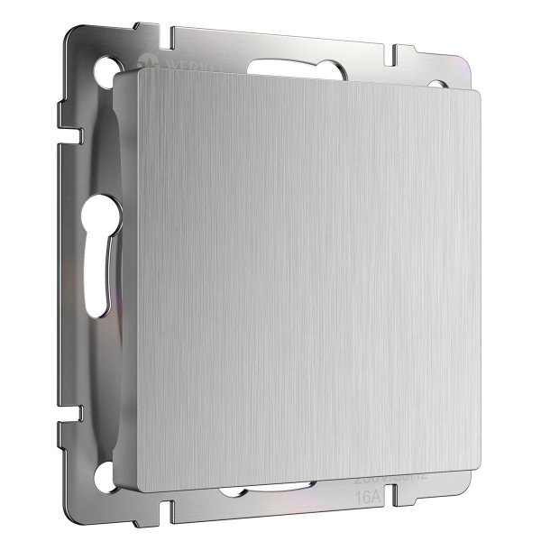 Заглушка Werkel серебряный рифленый W1159209 4690389159688 Заглушка Werkel серебряный рифленый W1159209 4690389159688