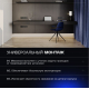 Выключатель встраиваемый Voltum S70 двухклавишный 10А, (графит) VLS020107