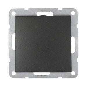 Выключатель 1-кл. LK Studio 16 A, 250 B (черный бархат) LK80, 840108-1