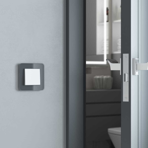 Выключатель одноклавишный Werkel белый матовый W1110061 4690389184536