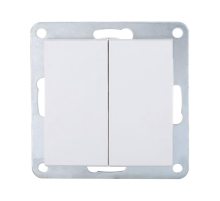 Выключатель LK Studio 2-кл.(схема 5) 16 A, 250 B (белый) LK80 841104-1