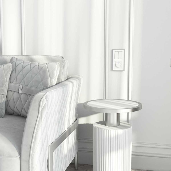 Выключатель двухклавишный Werkel белый W1120001 4690389155192