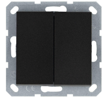 Выключатель двухклавишный Jasmart G3023B