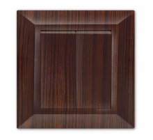 Выключатель двухклавишный Vesta-Electric Roma Mebel коричневый FVK010201FRN