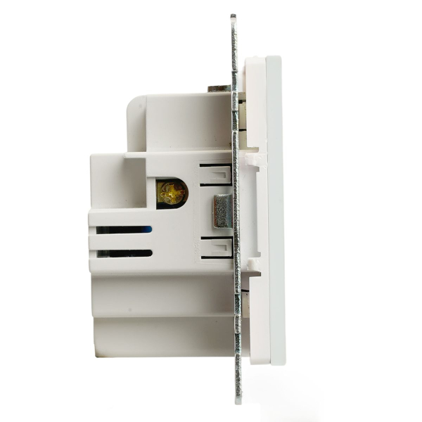 Выключатель 2-клавишный сенсорный (механизм) Stekker Катрин белый GLS2-7204-01 50275