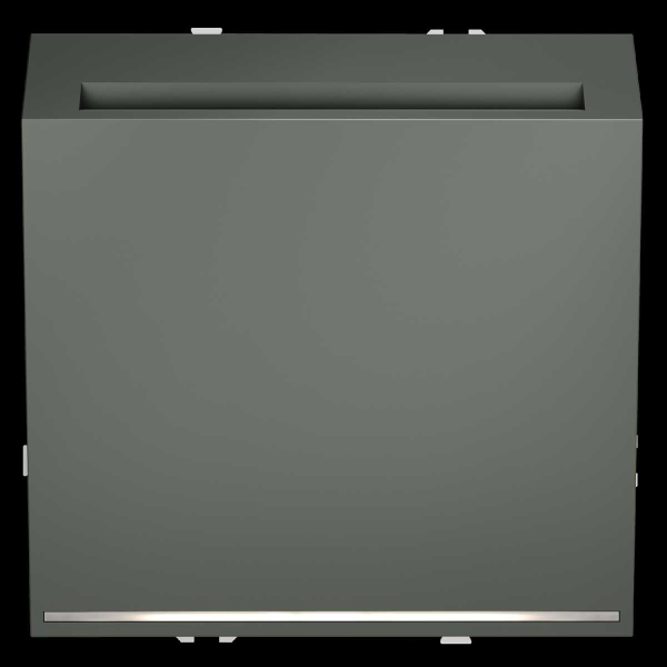 Выключатель встраиваемый S70 карточный 16А, (титан) Voltum VLS010706