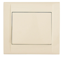 Переключатель Makel 1-кл. СП Defne 10А IP20 крем. 42010005