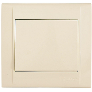Переключатель Makel 1-кл. СП Defne 10А IP20 крем. 42010005