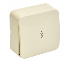 Переключатель одноклавишный Stekker слоновая кость MSW10-12-04 49478