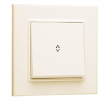 Переключатель Makel 1-кл. СП Karea 10А IP20 крем. 56010005