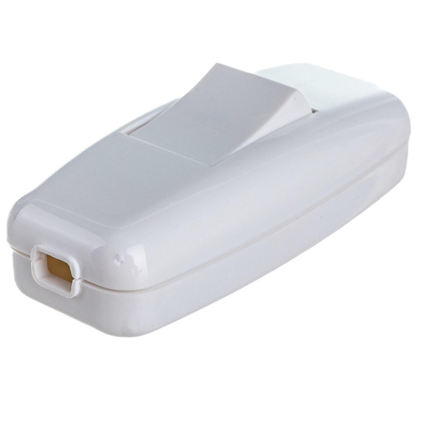 Выключатель навесной Lezard Accessories белый 715-1100-611 Выключатель навесной Lezard Accessories белый 715-1100-611