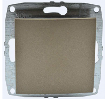 Выключатель Mono Electric Despina/ Larissa одноклавишный бронза 500-002325-100