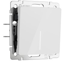 Выключатель Werkel одноклавишный белый акрил W1112141 4690389197260