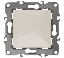 Кнопка ЭРА 12 10AX 250V слоновая кость 12-1111-02 Б0047831