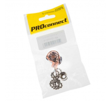 Выключатель для настенного светильника с цепочкой 270 мм «Silver» индивидуальная упаковка 1 шт. PROCONNECT 32-0101-9