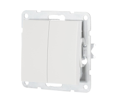 Выключатель LK Studio 2-кл.(схема 5) 16 A, 250 B (белый) LK60 861104-1