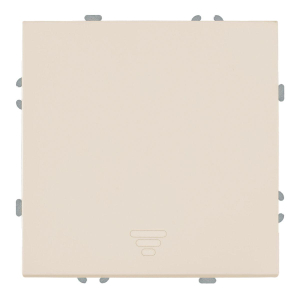 Выключатель 1-клавишный самовозвратный (механизм), Stekker, 250В, 10А Эмили, RSW10-5112-08, кашемир, soft touch 50364