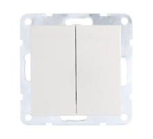 Переключатель LK Studio 2-кл., с двух мест (схема 6+6) 16 A, 250 B (белый) LK60 861304-1