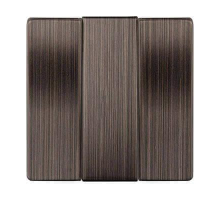 Лицевая панель Werkel выключателя трехклавишного бронзовая WL12-SW-3G-CP 4690389100567