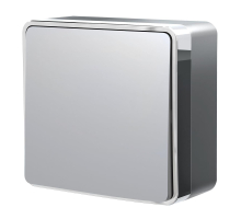 Выключатель одноклавишный Werkel Gallant серебряный W5010006 4690389166686