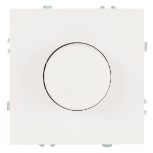 Выключатель диммирующий (механизм), Stekker, 250В, 500W Эмили, RSW10-5106-01, белый фарфор, soft touch 49868