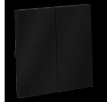 Клавиши для выключателя/переключателя двухклавишного S70 (графит) Voltum VLS000307