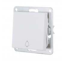 Выключатель-кнопка LK Studio 1-кл.(схема 1Т) 16 A, 250 B (белый) LK80 840504-1