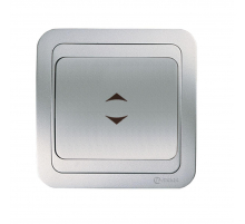 Выключатель 2 клав. прох. Makel Mimoza 26626