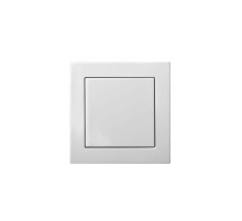 Выключатель одноклавишный Liregus Epsilon белый 28-0071