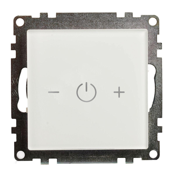 Выключатель диммирующий сенсорный (механизм) Stekker Катрин белый GLS00-7206-01 50276