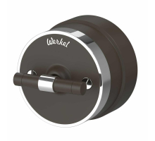 Переключатель-выключатель Werkel Vintage мокко матовый/хром W5812052 4690389174049