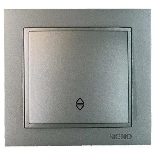 Выключатель одноклавишный Mono Electric Despina IP20 10A 250V антрацит 102-242425-109 Выключатель одноклавишный Mono Electric Despina IP20 10A 250V антрацит 102-242425-109