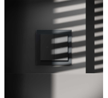 Выключатель встраиваемый S70 для жалюзи 10А, (графит) Voltum VLS020707