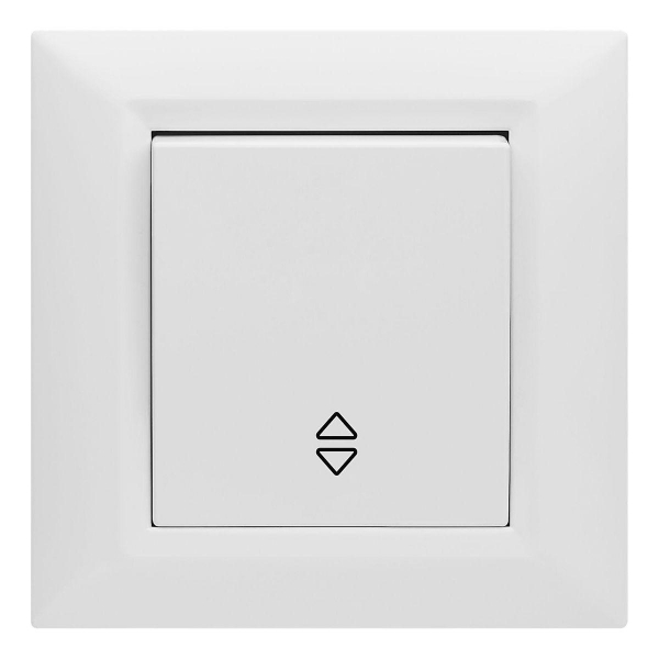 Выключатель одноклавишный проходной промежуточный Vesta-Electric Roma белый FVK010106BEL Выключатель одноклавишный проходной промежуточный Vesta-Electric Roma белый FVK010106BEL