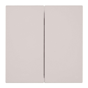 Переключатель 2-клавишный (механизм), Stekker, 250В, 10А Мия, RSW10-3107-08, пудровый жемчуг 50478