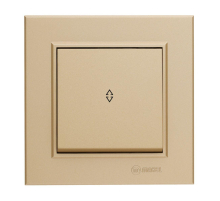 Выключатель одноклавишный проходной Makel Karea 56057005