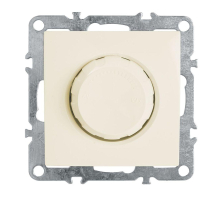 Выключатель диммирующий (механизм), Stekker, PSW10-9106-02, 250В, 650W Эрна, слоновая кость 39324