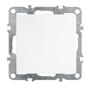 Выключатель 1-клавишный (механизм), Stekker, PSW10-9103-01, 250В, 10А Эрна, белый 39311