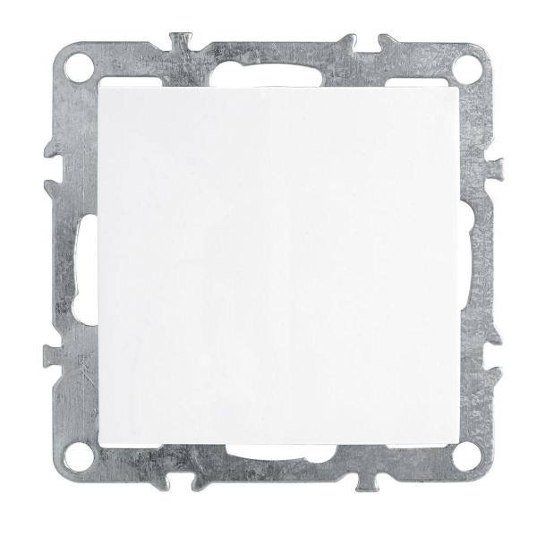 Выключатель 1-клавишный (механизм), Stekker, PSW10-9103-01, 250В, 10А Эрна, белый 39311