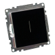 Выключатель 1-клавишный сенсорный (механизм) Stekker Катрин черный GLS2-7203-05 50272